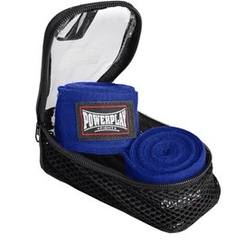 Бинты для бокса PowerPlay 3046 синие 4м (PP_3046_4m_Blue), Цвет: Синий