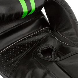Боксерські рукавички PowerPlay 3016 Чорно-зелені 14 ун (PP_3016_14oz_Black / Green), Вага: 14 унцій, зображення 4