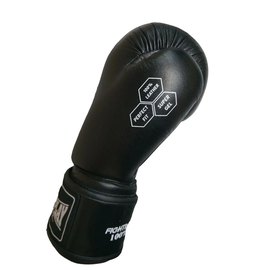 Боксерские перчатки PowerPlay 3088 Черные [натуральная кожа] 12 ун (PP_3088_12oz_Black), Вес: 12 унций, изображение 4