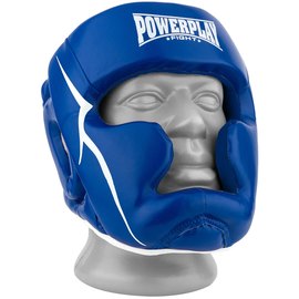 Боксерский шлем PowerPlay 3100 PU Синий L (PP_3100_L_Blue), Размер: L
