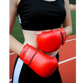 Перчатки для Karate PowerPlay 3027 красные S (PP_3027_S_Red), изображение 4