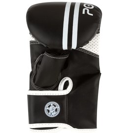 Снарядні рукавички PowerPlay 3025 чорно-білі S (PP_3025_S_Black / White), Розмір: S, Колір: Чорний/Білий, зображення 2