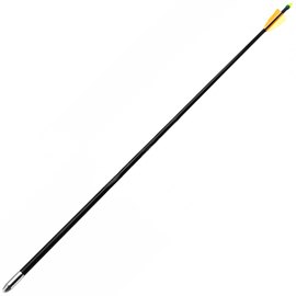 Стрела фиберглассовая для лука Poe Lang. 28'' черная D-055