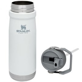 Термобутылка Stanley Go flip straw Polar 0.65 л (6939236382731), Цвет: White, изображение 2