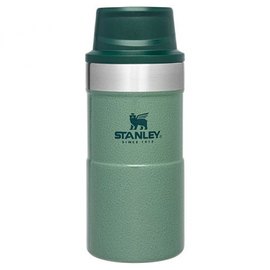 Термочашка Stanley Classic Trigger-action Hammertone Green 0.25 л (6939236382823), Цвет: Зелёный
