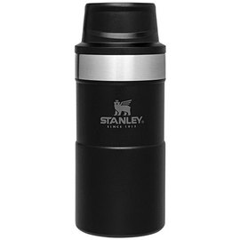 Термочашка Stanley Classic Trigger-action Matte Black 0.25 л (6939236382830), Цвет: Чёрный