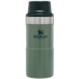 Термочашка Stanley Classic Trigger Action Travel Hammertone Green 0.35 л (6939236382779), Цвет: Зелёный