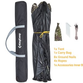 Намет KingCamp Hunting Ground camo KT2101, зображення 3