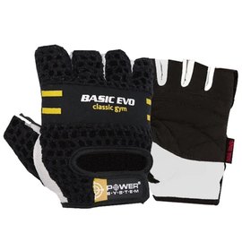 Перчатки для зала Power System PS-2100 Evo Black/Yellow L (PS_2100E_L_Black/Yellow), Размер: L, Цвет: Чёрный/Жёлтый