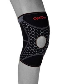Наколенник спортивный OPROtec Knee Support with Open Patella M Black (TEC5729-MD), Размер: M, Цвет: Чёрный