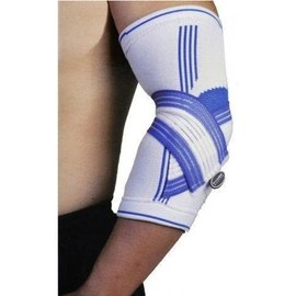 Налокотник спортивный Power System PS-6007 White/Blue L/XL (PS-6007_L/XL_White-Blue), Размер: L/XL, Цвет: Белый/Синий