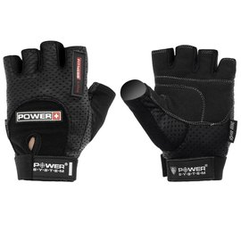 Рукавички для залу Power System PS-2500 Black L (PS-2500_L_Black), Розмір: L, Колір: Чорний, зображення 2