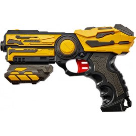Бластер іграшковий ZIPP Toys + 10 патронів жовтий (FJ1052), зображення 3