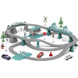 Игровой набор ZIPP Toys Городской Экспресс 103 детали зеленый (AU3880AB)