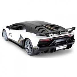 Машинка Rastar Lamborghini Aventador SVJ 1:14 ц:белый (96070 white), изображение 5