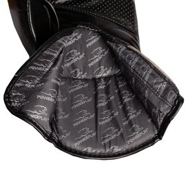 Боксерські рукавички PowerPlay 3016 Чорно-зелені 10 ун (PP_3016_10oz_Black/Green), Вага: 10 унцій, зображення 2