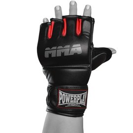 Рукавички для MMA PowerPlay 3053 чорно-червоні S/M (PP_3053_S/M), Розмір: S/M, зображення 3