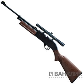 Пневматическая винтовка Crosman 760 с оптическим прицелом 4х15 mm (760Х)