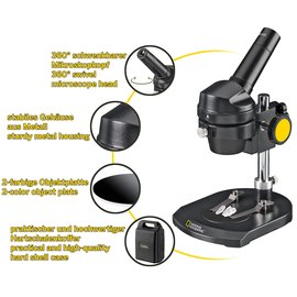 Микроскоп National Geographic Mono 20x (с кейсом) 927065, изображение 2