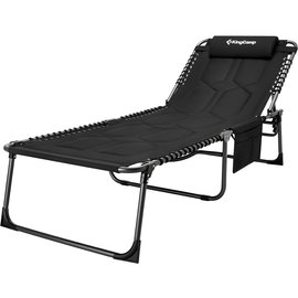 Раскладушка KingCamp Comfort Padded 3-Folding Camping Cot black KC2021