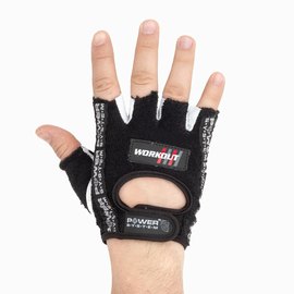 Перчатки для фитнеса Power System PS-2200 Black L (PS-2200_L_Black), Размер: L, Цвет: Чёрный, изображение 3