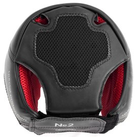 Боксерский шлем BoYko BS-№3 с повышенной защитой, экокожа, черный XL (bs6226213504), Размер: XL, изображение 5