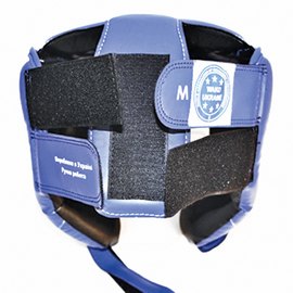 Боксерский шлем BoYko BS для кикбоксинга, композиционная кожа синий M (bs6243112102), изображение 3