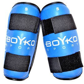 Защита ног BoYko BS - голень композиционная кожа синий S (bs6015222103), Размер: S, Цвет: Синий, изображение 2