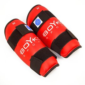 Защита ног BoYko BS - голень, для кикбоксинга, композиционная кожа, красный 4XL (bs6013122307), Размер: 4XL, изображение 3