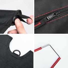 Кровать раскладная Naturehike XJC05 NH20JJ001 черный (6927595761427), Цвет: Чёрный, изображение 2