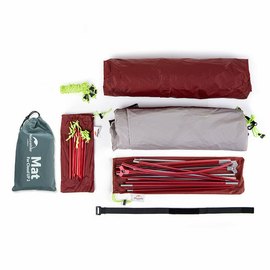Палатка Naturehike Сloud Up 2 Updated NH17T001-T оранжевый (6927595730584), изображение 4
