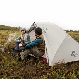 Палатка Naturehike Star-River 2 Updated NH17T012-T серо-красный (6927595716489), изображение 6