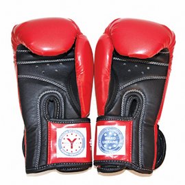 Перчатки для кикбоксинга BoYko BS композиционная кожа красные 10 ун (bs6113002208), Вес: 10 унций, изображение 4
