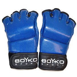 Перчатки для самбо BoYko BS композиционная кожа синие M (bs6124202002), Размер: M