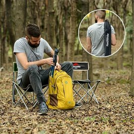 Стул складной Naturehike NH16J001-J хаки (6927595761854), Цвет : Хаки, изображение 4