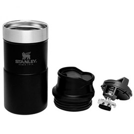 Термочашка Stanley Classic Never Leak Matte Black 0.25 л (6939236382984), изображение 2