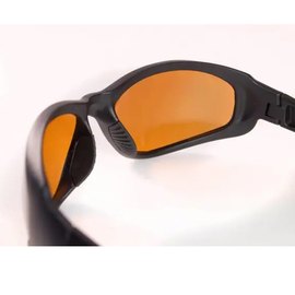 Очки защитные Global Vision Hercules-2 коричневые (1ГЕР2-50), Цвет оправы: Чёрный, Цвет линз: Коричневый, изображение 4