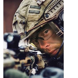Очки защитные Global Vision Lieutenant прозрачные (1ЛЕИТ-10), Цвет оправы: Чёрный, Цвет линз: Прозрачный, изображение 3