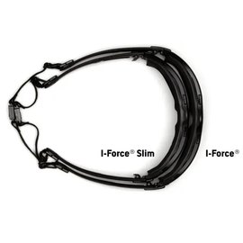 Очки защитные с уплотнителем Pyramex i-Force Slim Anti-Fog серые (2АИФО-20), Цвет линз: Серый, изображение 6