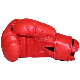 Боксерские перчатки BoYko BS экокожа красные 10 ун (bs6111033208), изображение 2