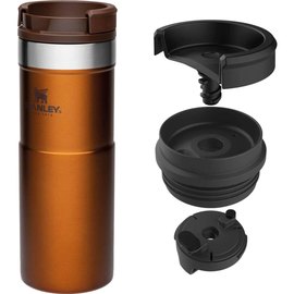 Термочашка Stanley Classic Never Leak Maple 0.47 л (6939236382915), Цвет: Оранжевый, изображение 5