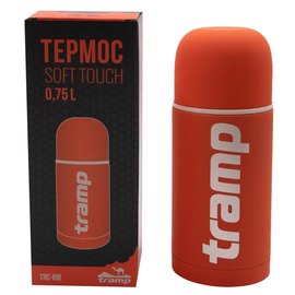 Термос Tramp Soft Touch 0,75 л оранжевый TRC-108-orange, Цвет: Оранжевый, изображение 2