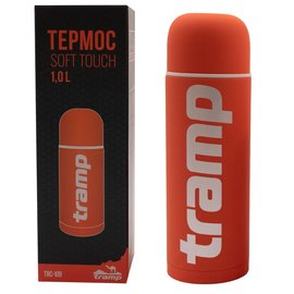 Термос Tramp Soft Touch 1,2 л оранжевый TRC-110-orange, Цвет: Оранжевый, изображение 2