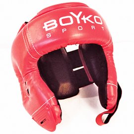Боксерский шлем BoYko №2 композиционная кожа красный M (bs6246012302), Размер: M, изображение 3
