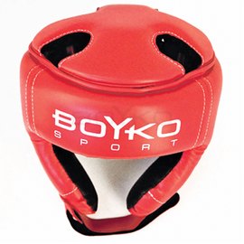 Боксерский шлем BoYko №2 композиционная кожа красный XL (bs6246012304), Размер: XL, изображение 6