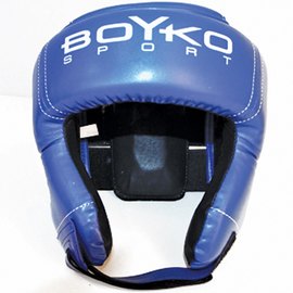 Боксерский шлем BoYko №2 композиционная кожа синий M (bs6246012102), Размер: M, изображение 2