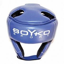 Боксерский шлем BoYko №2 композиционная кожа синий S (bs6246012101), Размер: S, изображение 3