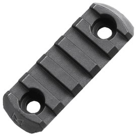 Планка пикатини Magpul Polymer 5 Slots M-Lok System - Black (MAG590-BLK), Материал: Полимер