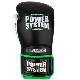 Боксерські рукавички Power System PS 5004 Impact Black 14 унцій (PS_5004_14_Black), Вага: 14 унцій, зображення 2