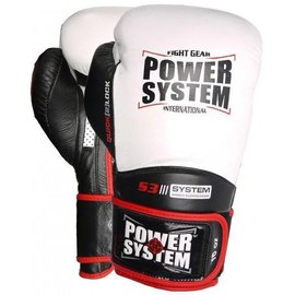 Боксерські рукавички Power System PS 5004 Impact White 10 унцій (PS_5004_10_White), Вага: 10 унцій, зображення 2